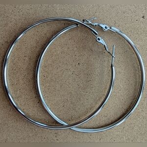 Stainless Steel Hoop Earrings